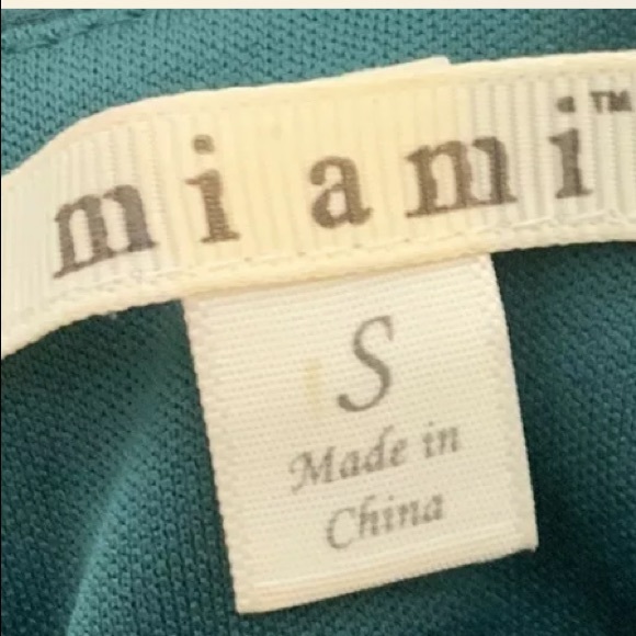 Miami Green Emerald Dress Sleeveless Fit & Flare Womens Small - Picture 4 of 4